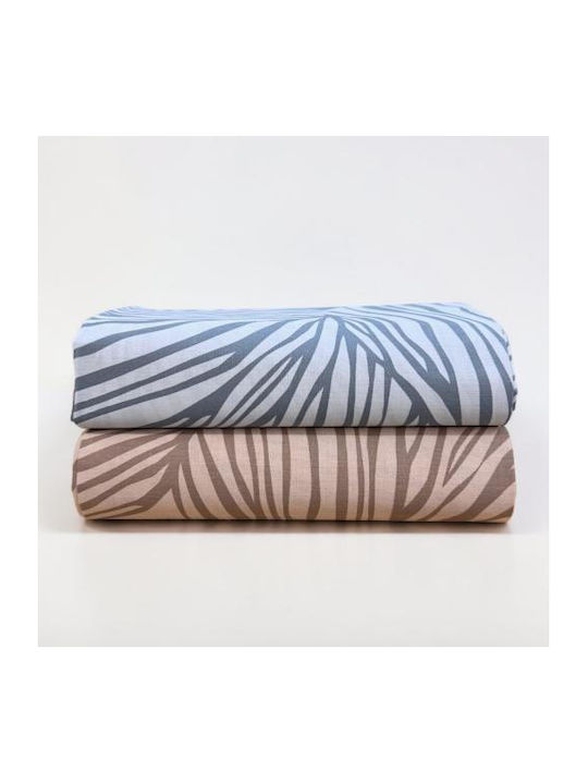 Linea Home Duvet Cover Double 220x240 Petrol Blue