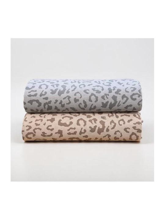 Linea Home Duvet Cover Double 220x240 Mocha