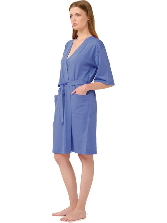 Vamp Sommer Damen Robe Blue Iris