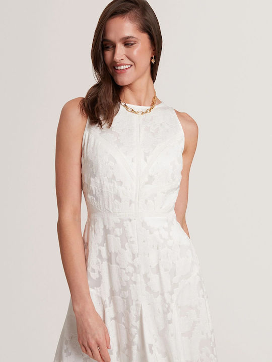 Summer Midi Dress White