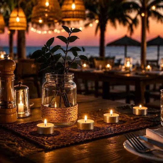 Tealights Candles In White Colour Up To 4 Hours Duration 50 Pieces