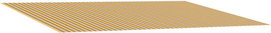 vidaXL Awning Fabric Orange with PU Coating 2x3m
