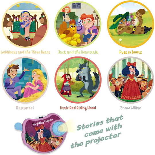 Ambo Funtamin Projector With 6 Stories - Rapunzel Προτζέκτορας Ιστοριών για 3+ Ετών AF1602STF