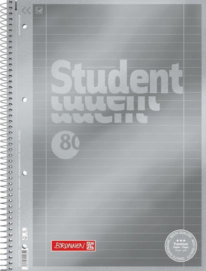 Selida Spiral Ruled Notebook A4 Student Metallic (Miscellaneous Designs)
