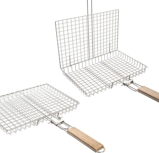Orion Metallische Grillroste für Gemüse 49x32cm