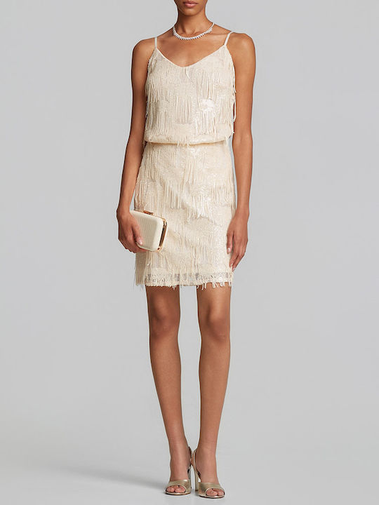 Women's Blouse with Straps Cream