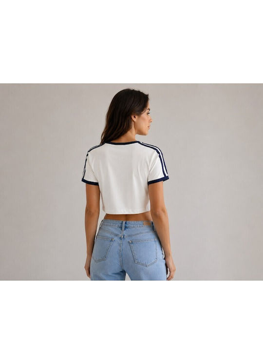 Damen T-shirt Weiß