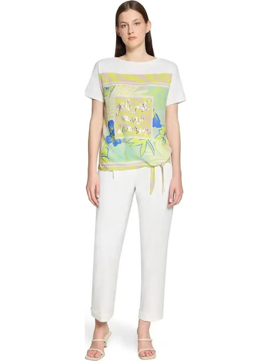 Γυναικείο Crop T-shirt Τροπικο