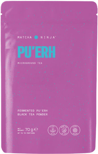 Matcha Ninja Τσάι Βιολογικό Προϊόν Pu’erh Ninja 70gr