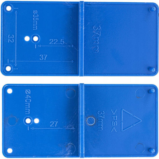 Set 35 Mm Scharnierbohrbits Guide Falon-tech Ft3500