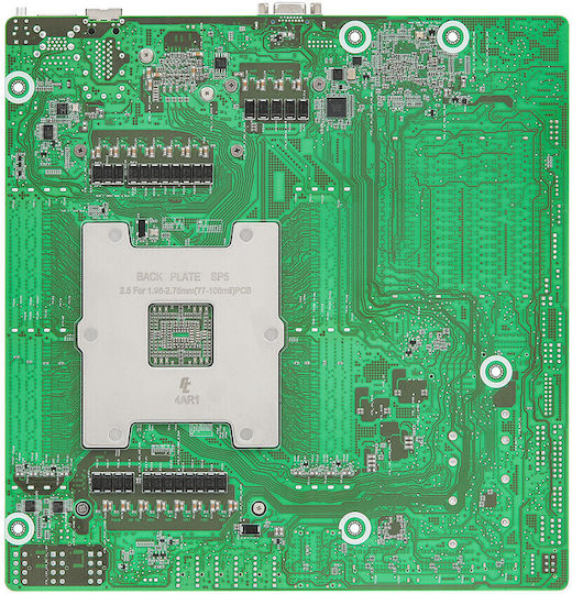 ASRock Turind8ud-2t/X550 Deep SoC Motherboard Micro ATX with AMD SP5 Socket Turind8ud-2t/X550