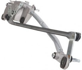 Volkswagen Touareg 2002 Front Windshield Wiper Mechanism Without Motor 95862813700