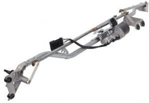 Opel Meriva A 03 Front Complete Wiper Mechanism Motor