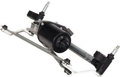 Fast Opel Corsa E 14 Vorne Scheibenwischer Mechanismus Motor
