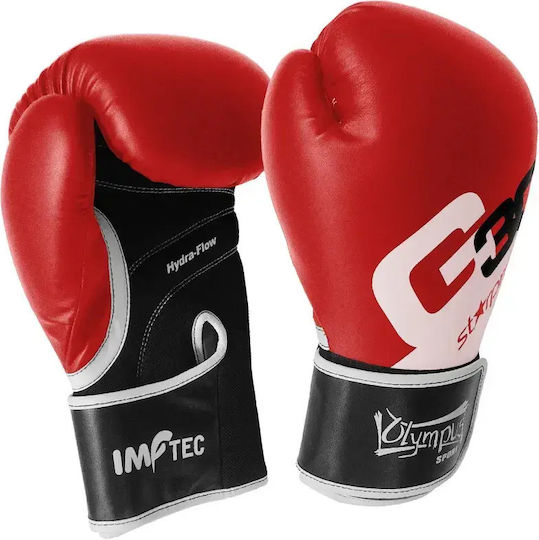 Olympus Sport G30 Boxing Gloves Leather Competition Blue