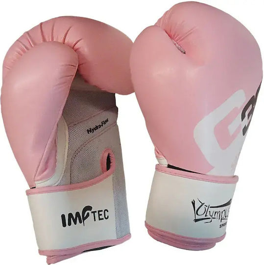 Olympus Sport G30 Boxing Gloves Leather Competition Blue