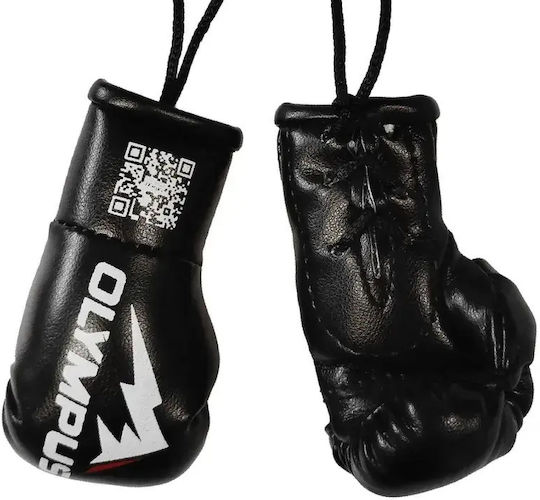 Olympus Sport Boxing Gloves from Synthetic Leather for Competition Black
