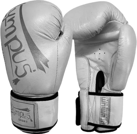 Olympus Sport Training Iv 401070.6oz Schwarz Boxhandschuhe Leder für Wettkampfhandschuhe