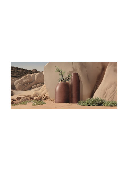 Ethick Plastic Flower Pot Red Ochre 30x30x90cm