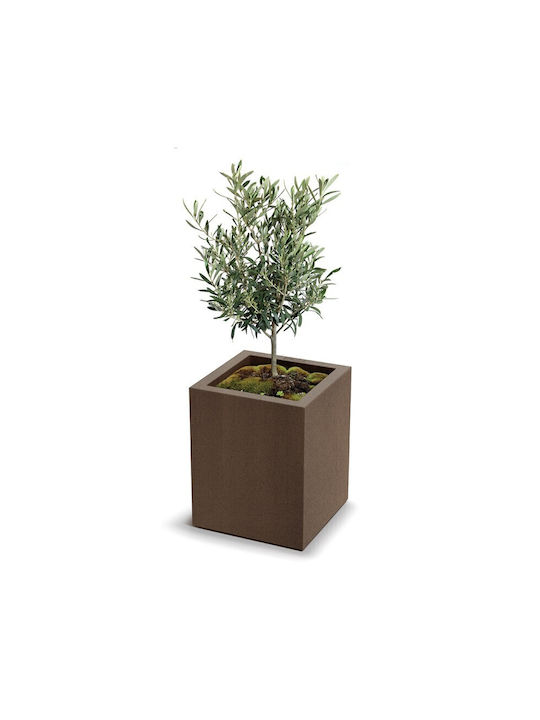 Ethick Γλάστρα Πλαστική Corten Steel