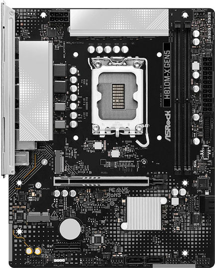 ASRock H810M-X GEN5 Motherboard Micro ATX with Intel 1851 Socket 90-MXBU90-A0UAYZ