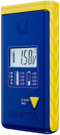 Varta Digitale Batterietester Batterien Wiederaufladbarer Batteriemesser Anzeige