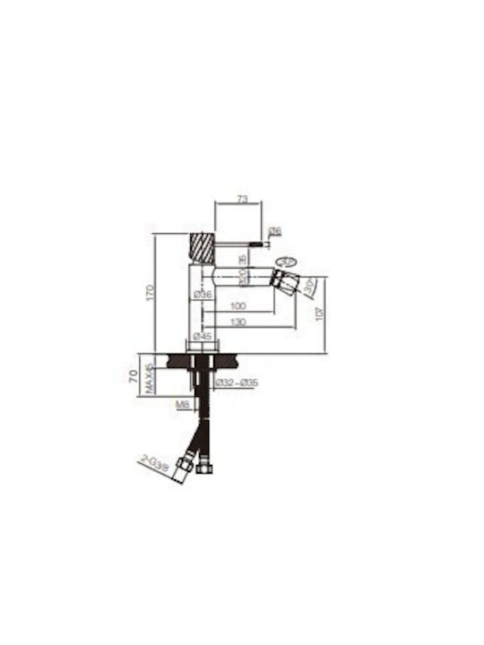 Imex Bidet Faucet Black Imex Bidet Faucet Black