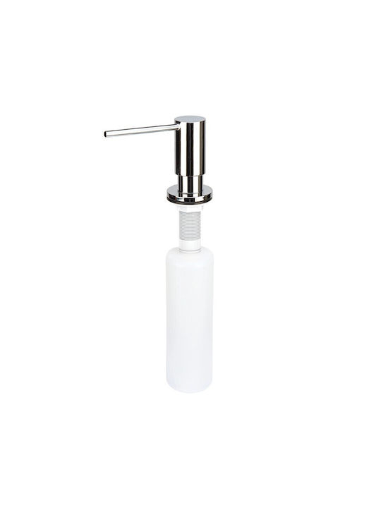 Helika Metallic Silver Dispenser 350ml