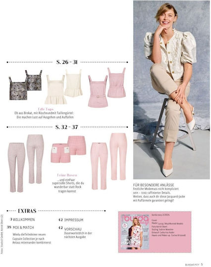 Burda Easy Magazine 02/2026 Published In German