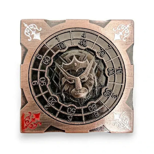 Suegao 7-in-1 Metallic Cube Spinner Dice D4-d20 Tabletop Rpg Copper Bronze