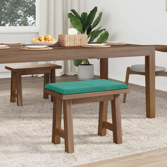 vidaXL Perna De Canapea Din Catifea Turcoaz 38x60cm