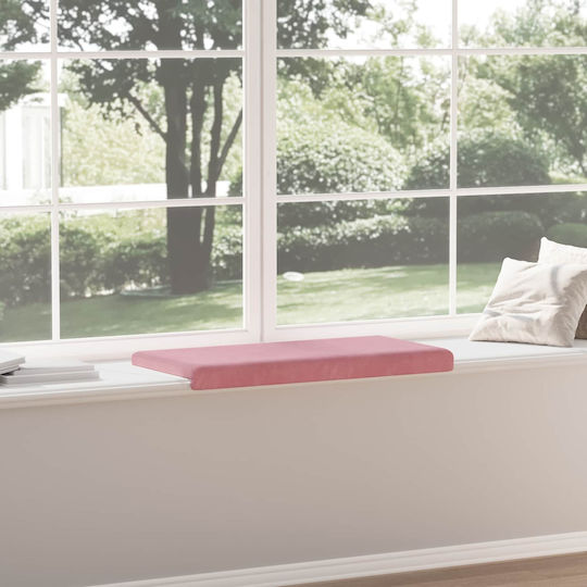 vidaXL Sofa-Kissen aus Samt Rosa 38x80cm