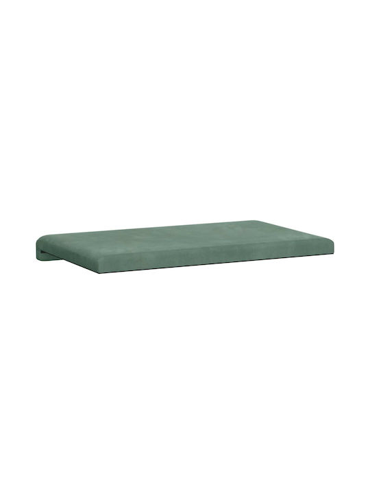 vidaXL Velvet Sofa Cushion Light Blue 38x60cm