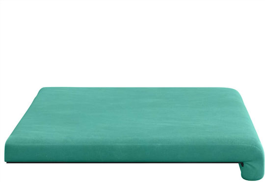 vidaXL Perna De Canapea Din Catifea Turcoaz 38x60cm