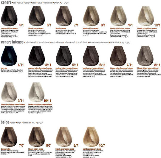 Bbcos Haarfärbemittel 5/1 - Hellbraun Sandtret 100ml