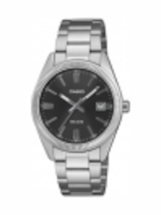 Casio Collection Ρολόι Μπαταρίας με Μεταλλικό Μπρασελέ Casio Collection Ρολόι Μπαταρίας με Μεταλλικό Μπρασελέ