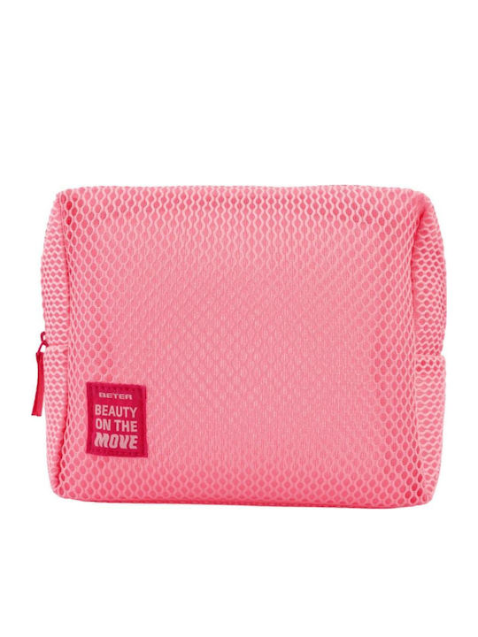 Beter Rosa Mesh Kulturbeutel "beauty On Move" Kollektion