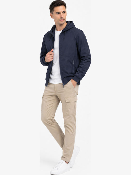 Windproof Jacket Big Sizes 5-8016blu