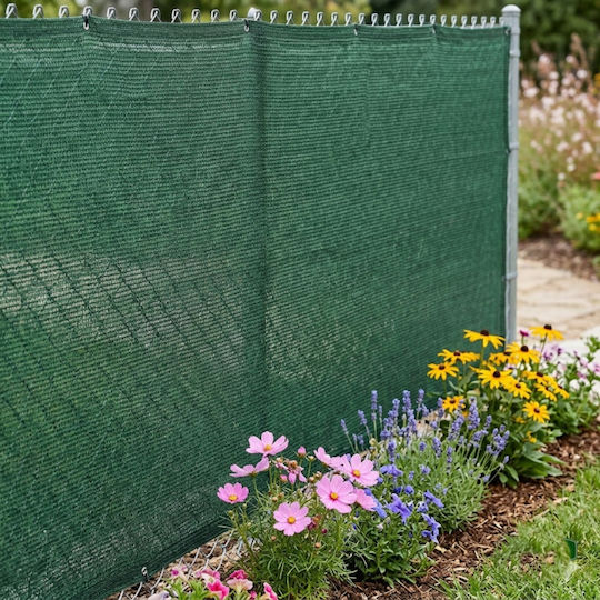 Plasă de Umbră E-220 Verde 180g/m² Rulou 4x50m