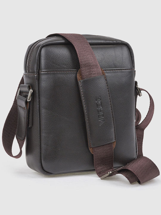 Geantă de umăr / tip crossbody maro pentru bărbați