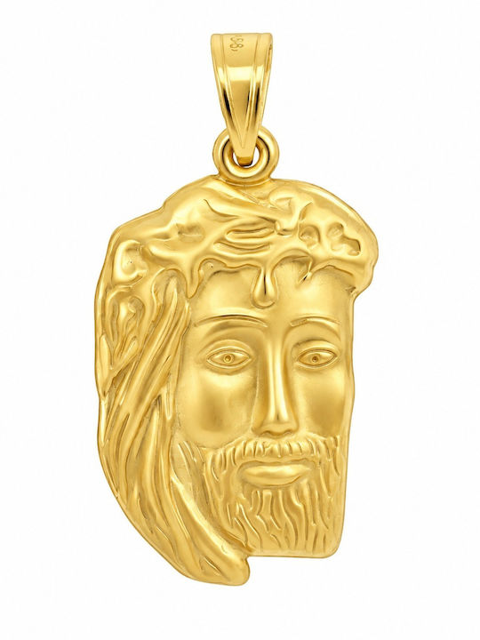 Senzio Belibasakis Charm Talisman Constantine for Photography from Gold 9 K