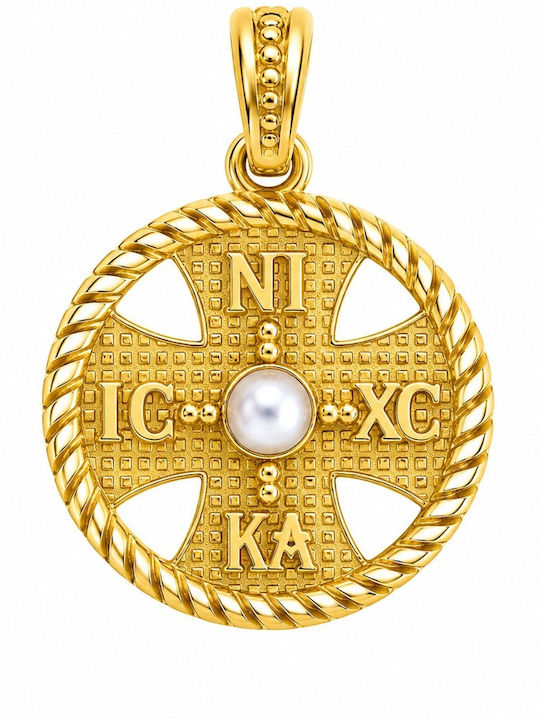 Senzio Belibasakis Charm Talisman Konstantin aus 9K Gold