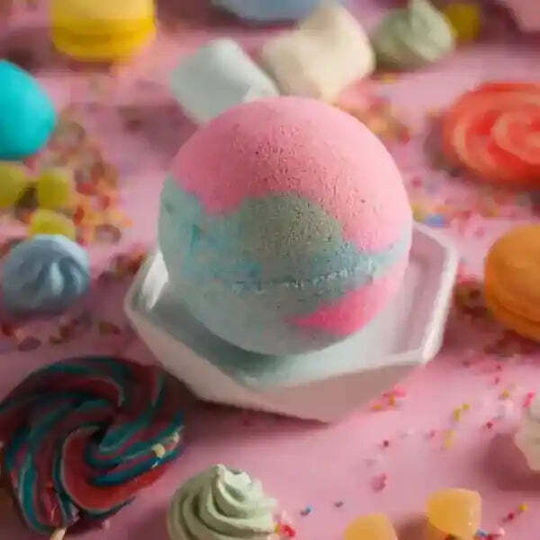 Bath Bomb Lollipop Έλαιο Καρύδας & Αμυγδάλου 250gr
