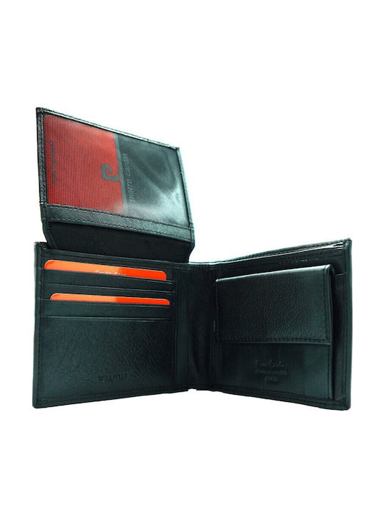 Leather Men's Wallet with RFID Black