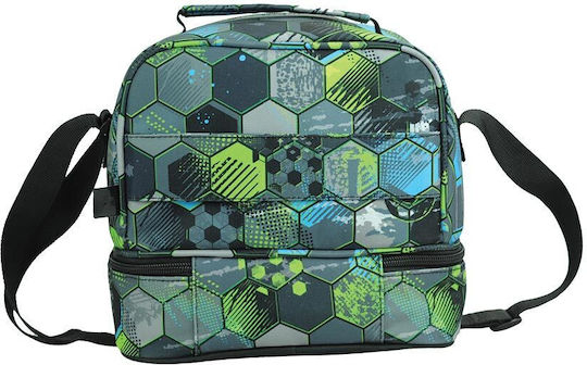 Back Me Up Football Club Kids' Insulated Snack Bag Multicolour Football 20x15x21cm