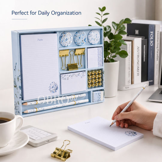 Set de birou cu notepad