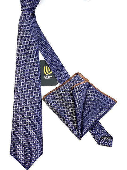 Legend Accessories Legend Set Cravate Bărbați Tipărit În Culoare Albastră