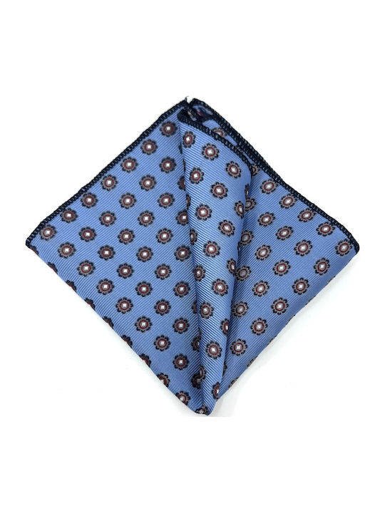 Legend Accessories Set of Men's Printed Ties in Light Blue Colour