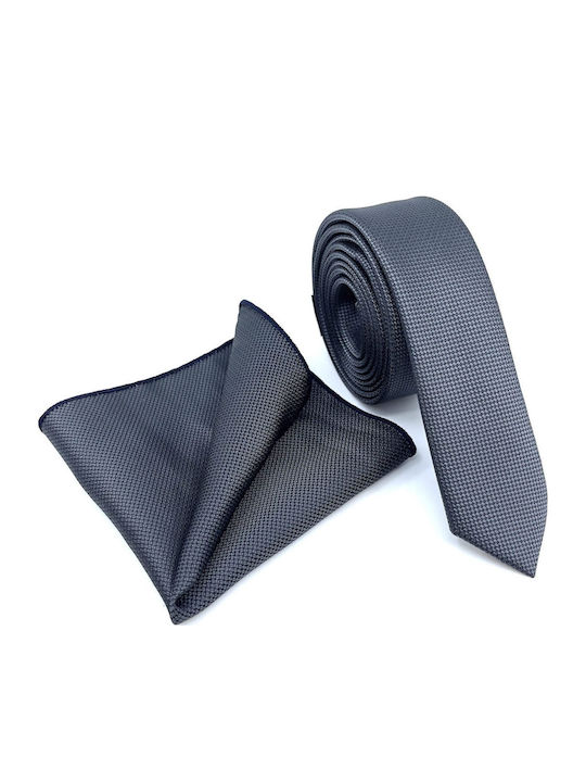 Legend Accessories Legend Set Cravate Bărbați Gri Full Face