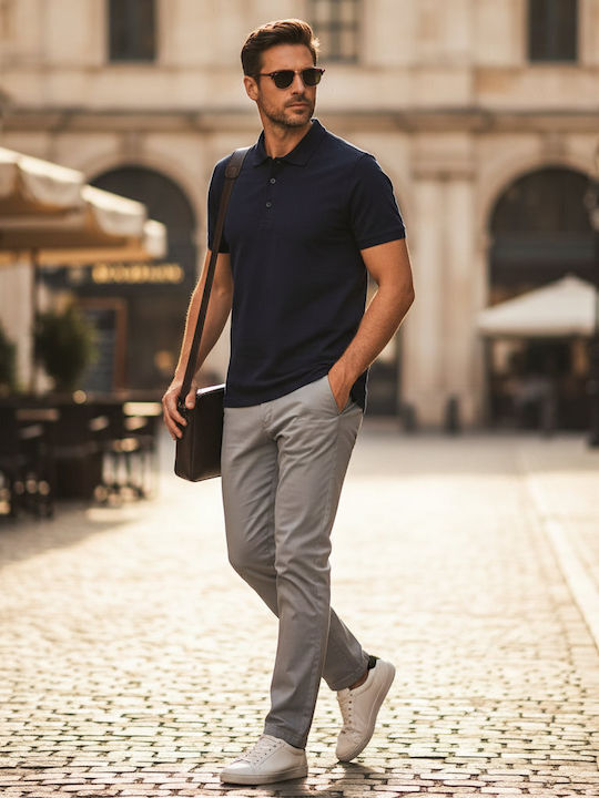 Payper Herren Werbebekleidung Kurzärmeliges T-Shirt Marineblau